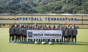 Papua Football Academy Berlatih di Ketinggian 2000 Mdpl