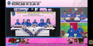 Danlantamal IX Dukung Giat Korcab IX DJA III “Kreasi Bunga Cantik dari Limbah Telur”