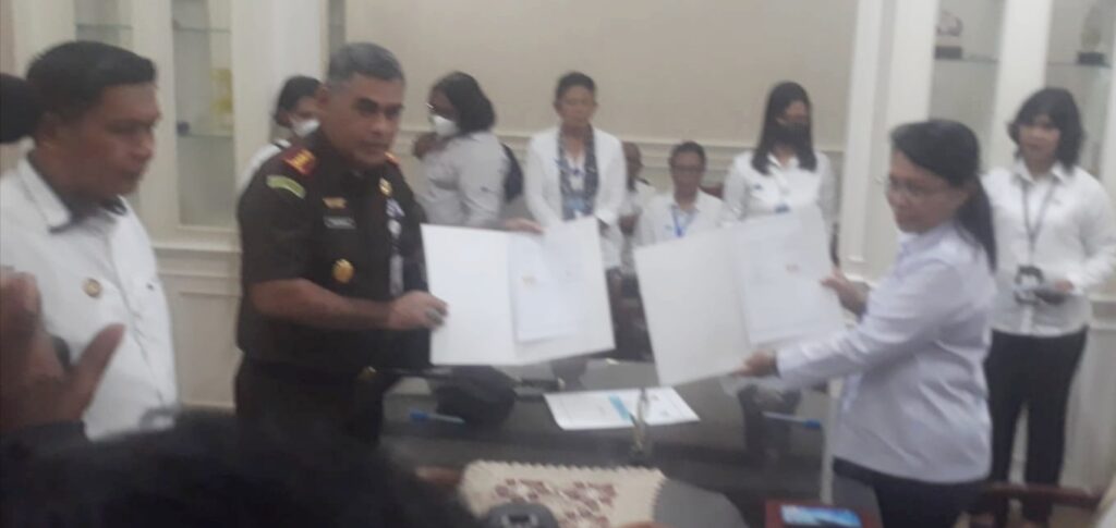 PDAM – Kejari Ambon Teken MoU, Ini Tujuannya