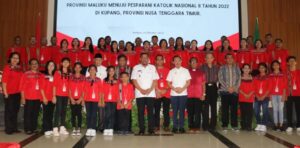 Kontingen Maluku Dilepas Menuju Pesparani Nasional II di Kota Kupang