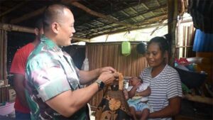 Danrem PVB Terobos Masuk Dapur Masyarakat OAP Kurang Mampu, Ini Aksinya