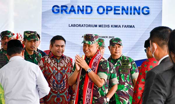 Pangdam PTM hadiri Peresmian Lab Kimia Farma