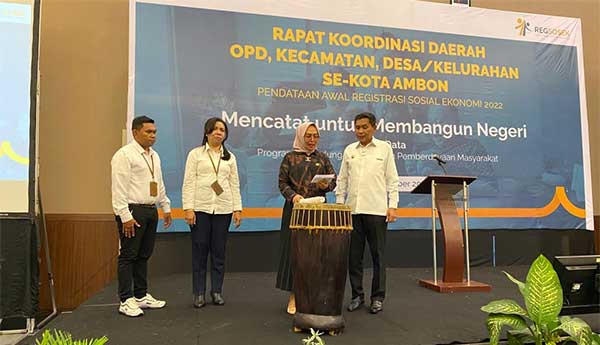 Pemkot Ambon – BPS Gelar Rakor Pendataan Awal Regsosek 2022 1 Pemkot Ambon BPS Ambon Rakor Regsosek 2022