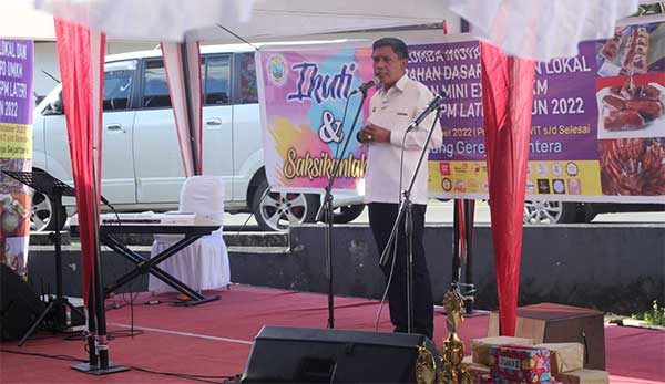 Penjabat Wali Kota Apresiasi Mini Expo UMKM – Lomba Inovasi Pangan Lokal GPM Sejahtera Lateri 1 Pj Walkot Ambon Jemaat GPM lateri 1