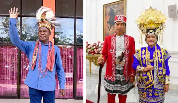 Silas Kalami LMA Malamoi Presiden Jokowi