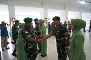 1.503 Personil Kodam XVII/Cenderawasih Naik Pangkat