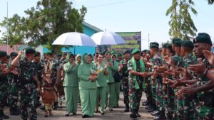 Pangdam XVII/Cenderawasih Kunker Ke Wilayah Garnizun Nabire