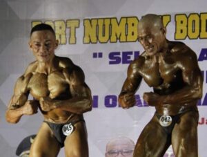 Prajurit Kodam Cenderawasih Juara Binaraga Port Numbay Body Building Challange 2022