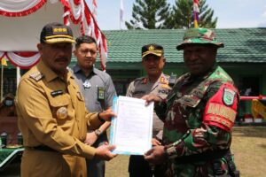 Program TMMD Kodim 1702 Resmi Dibuka, Sasaran Bangun Rumah dan Gudang Penampungan