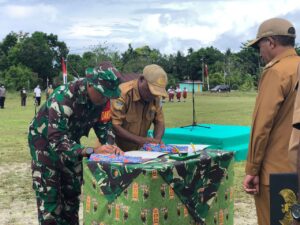 Program TMMD Ke-115 Kodim Biak Numfor Resmi Dimulai