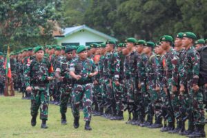 Pangdam Cenderawasih Sambut 2 Batalyon Pengganti Satgas Pamwiltasrat RI-PNG