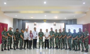 Tim Kemenko Polhukam Kunker dan Rakor Bersama Lantamal IX Ambon