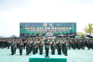 Kodam XVII/Cenderawasih Gelar Apel Kesiapsiagaan TNI AD Tahun 2022
