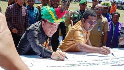 Bupati Herry 150 Kp Deklarasi Stop BABS