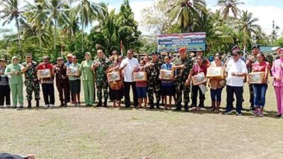 Waket DPRD Biak Hadiri Penutupan TMMD – 115 di Kampung Sorido