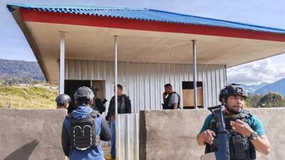 KKB Gagal Bakar Pos Polisi di Tanjakan Lapar Puncak, Sejumlah Barang Ditemukan