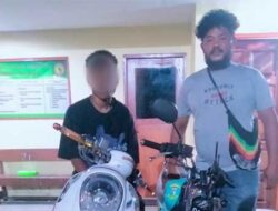 Polisi Bekuk Pencuri Motor di Abepura, Terancam 4 Tahun Penjara