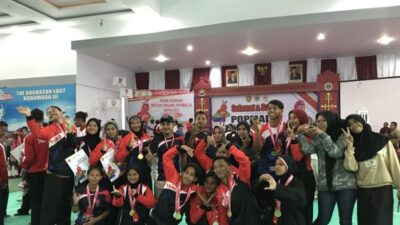 Ambon Juara Umum Cabor Pencak Silat POPMAL IV 2022