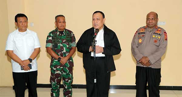 Ketua KPK Periksa LE Petinggi TNI Polri Dampingi