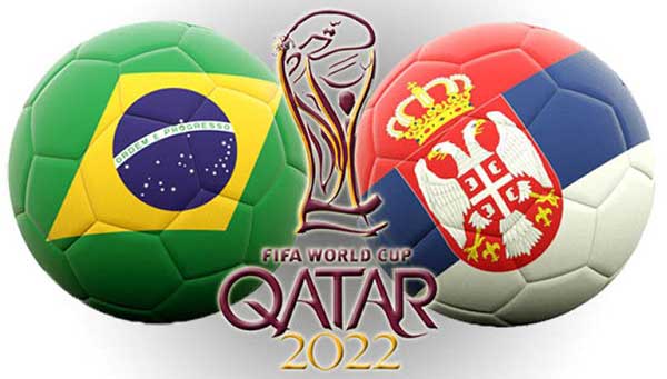 Piala dunia brazil vs serbia