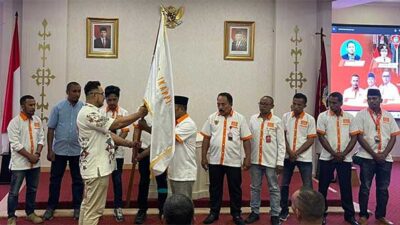 Lantik DPD IKAPPI 2021 – 2024, Penjabat Wali Kota Ambon Sampaikan Harapannya