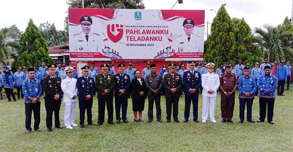 Waket DPRD Biak An Kbarek Hari Pahlawan 2022