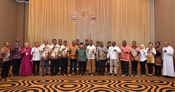 Dorong Percepatan Pembangunan Papua Selatan, 4 Hal Ini Jadi Penekanan Wapres 1 Wapres di Merauke Percepatan Pemb Papua Sel