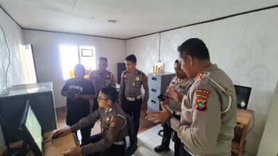 Kunker ke Satlantas Polres Manokwari, Dirlantas : Tingkatkan Pelayanan Terbaik