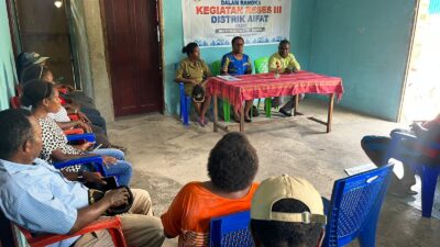 Reses di Kampung Susumuk, Esterlita Sagrim Jaring Aspirasi Masyarakat