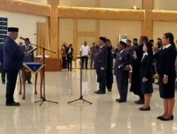 Pesan Nataniel Mandacan Saat melepaskan Jabatan Sekda Papua Barat