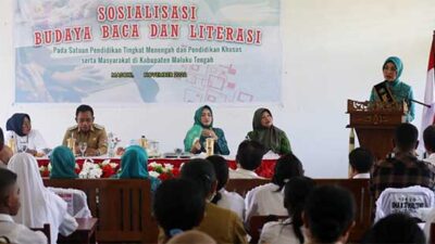 Widya Pratiwi Kepsek SMA SMK Malteng Minat Baca