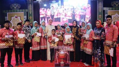 Widya Pratiwi Tutup Festival Qasidah 26 PRomal