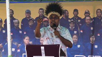 Bupati Biak HAN Otsus merata omong kosong