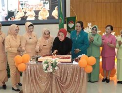 DWP Maluku Gelar Perayaan HUT Dharma Wanita Persatuan ke 23