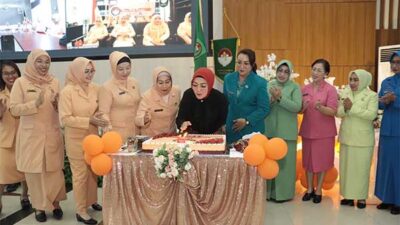 DWP Maluku Gelar Perayaan HUT Dharma Wanita Persatuan ke 23