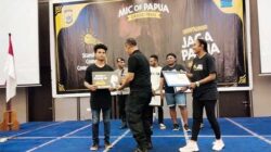 Fandra Saba Juara 1 Stand Up Comedy Jaga Papua