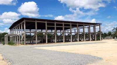 GOR Tipe B Keerom Mangkrak