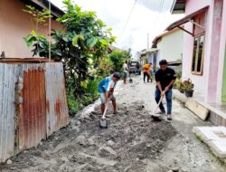 Bantu Korban Banjir, SMSI Sumbangkan Puluhan Sak Semen dan Sirtu