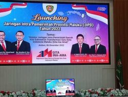 Pj. Sekda Launching JIPD Maluku, Sukseskan Transformasi Satu Data Indonesia