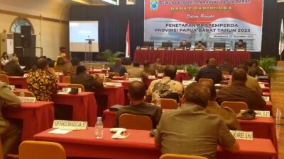 40 Raperda Prioritas Ditetapkan Masuk Propemperda DPR-PB Tahun 2023