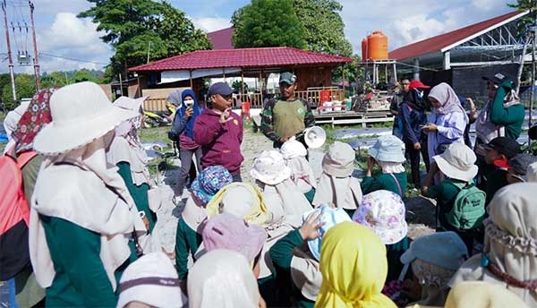 Kebun “Mutiara Pattimura” Edukasi Siswa TK Cara Berkebun dan Manfaat Sayur-mayur 1 IMG 20221208 WA0027