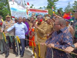 Jembatan Meyof Diresmikan, Hubungkan Ibukota Teluk Bintuni ke 6 Distrik