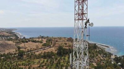 Biak Bertambah 13 BTS Percepat Akses Internet Kampung