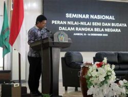 Buka Seminar Nasional tentang Bela Negara, Pj. Sekda Maluku Apresiasi Unpatti Ambon