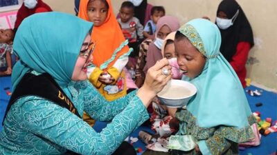 Duta Parenting Maluku Kunjungi Lokus di Desa Tamendan, Upaya Perangi Stunting