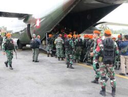 Satgas Kopasgat Satuan Organik BKO Pangdam Cendrawasih Dilepas ke Papua dan Papua Barat