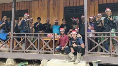 Masyarakat Kiwirok Rayakan Natal dengan Penuh Damai dan Sukacita