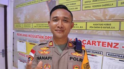 Kabag Ops Polresta Jayapura Kota AKP. M.B.Y. Hanafi 1