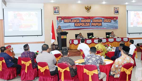 Kapolda Pap Refleksi Akhir Tahun 2022