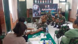 Kodim Saumlaki Donor Darah Hari Juang TNI AD